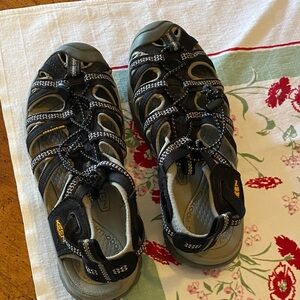Keen Black and Gray Outdoor Sport Sandals
